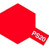Tamiya PS-20 Spray Fluorescent Red Tamiya PAINT, BRUSHES & SUPPLIES