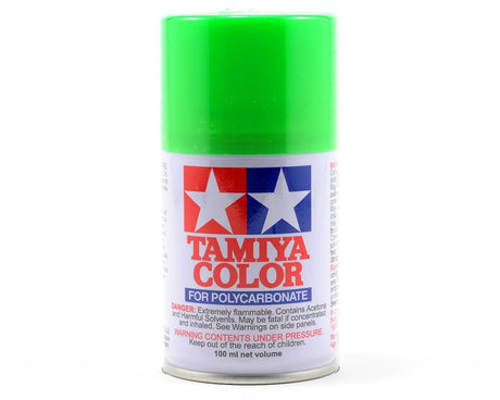 Tamiya PS-28 Spray Fluorescent Green Tamiya PAINT, BRUSHES & SUPPLIES