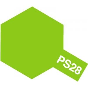 Tamiya PS-28 Spray Fluorescent Green Tamiya PAINT, BRUSHES & SUPPLIES