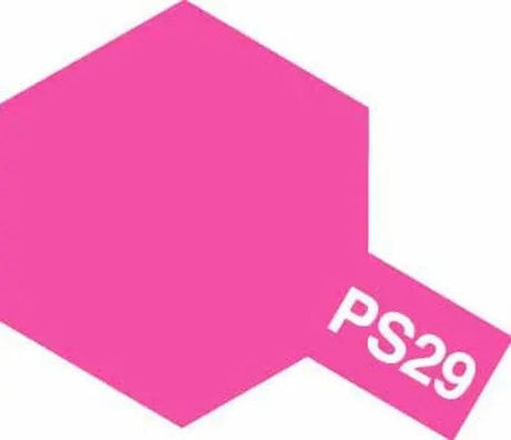 Tamiya PS-29 Spray Fluorescent Pink Tamiya PAINT, BRUSHES & SUPPLIES