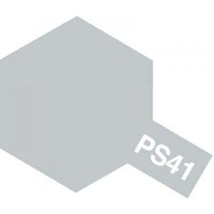 Tamiya PS-41 Spray Bright Silver Tamiya PAINT, BRUSHES & SUPPLIES