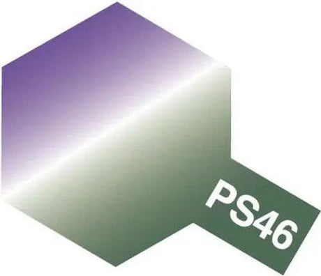 Tamiya PS-46 Spray Iridescent Purple/Green Tamiya PAINT, BRUSHES & SUPPLIES