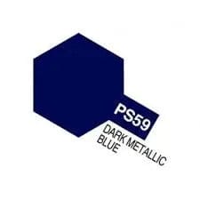 Tamiya PS-59 Spray Dark Metallic Blue Tamiya PAINT, BRUSHES & SUPPLIES