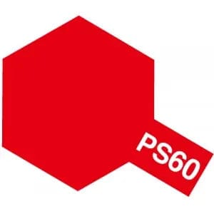 Tamiya PS-60 Spray Bright Mica Red Tamiya PAINT, BRUSHES & SUPPLIES