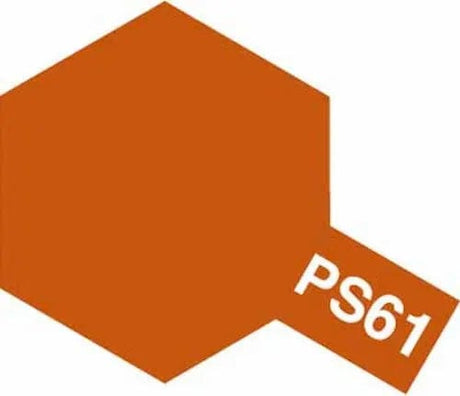Tamiya PS-61 Spray Metallic Orange Tamiya PAINT, BRUSHES & SUPPLIES