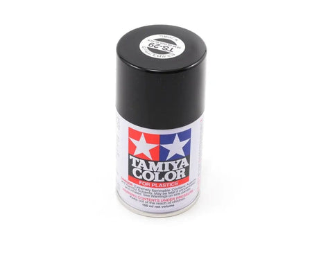 Tamiya TS-29 Spray Semi Gloss Black Tamiya PAINT, BRUSHES & SUPPLIES