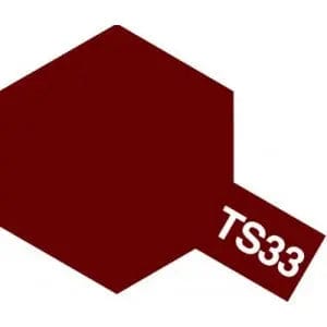 Tamiya TS-33 Spray Dull Red Tamiya PAINT, BRUSHES & SUPPLIES