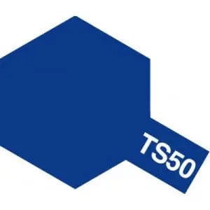 Tamiya TS-50 Spray Mica Blue Tamiya PAINT, BRUSHES & SUPPLIES