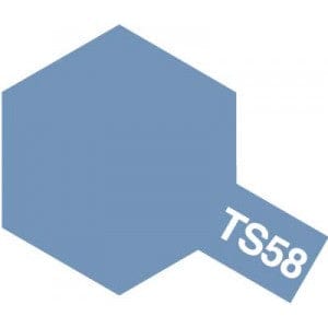 Tamiya TS-58 Spray Pearl Light Blue Tamiya PAINT, BRUSHES & SUPPLIES