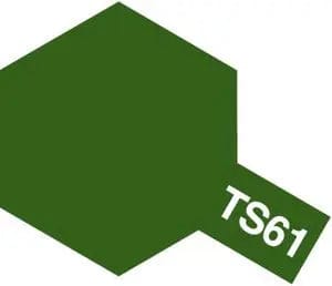 Tamiya TS-61 Spray Nato Green Tamiya PAINT, BRUSHES & SUPPLIES