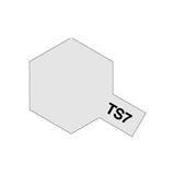 Tamiya TS-7 Spray Racing White Tamiya PAINT, BRUSHES & SUPPLIES