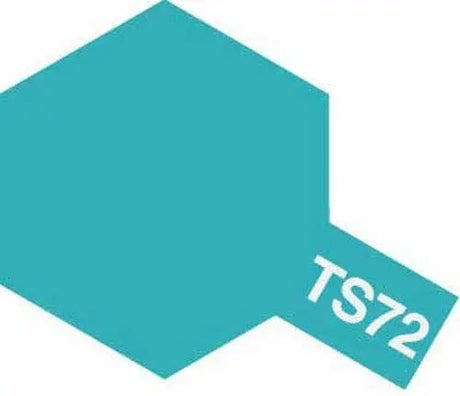 Tamiya TS-72 Spray Clear Blue Tamiya PAINT, BRUSHES & SUPPLIES