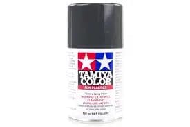 Tamiya TS-82 Spray Rubber Black Tamiya PAINT, BRUSHES & SUPPLIES