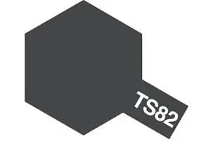 Tamiya TS-82 Spray Rubber Black Tamiya PAINT, BRUSHES & SUPPLIES