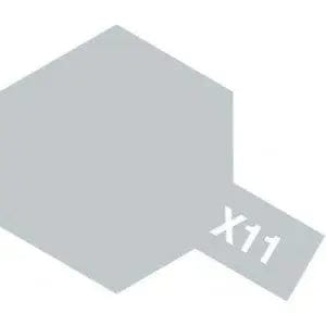 Tamiya X-11 Enamel Chrome Silver Tamiya PAINT, BRUSHES & SUPPLIES
