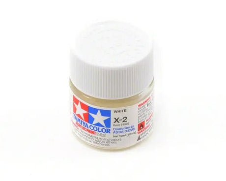 Tamiya X-2 Acrylic White Tamiya PAINT, BRUSHES & SUPPLIES