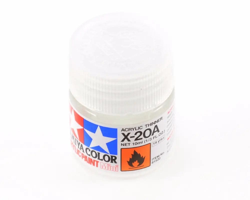 Tamiya X-20A Acrylic Thinner 10ml Tamiya PAINT, BRUSHES & SUPPLIES