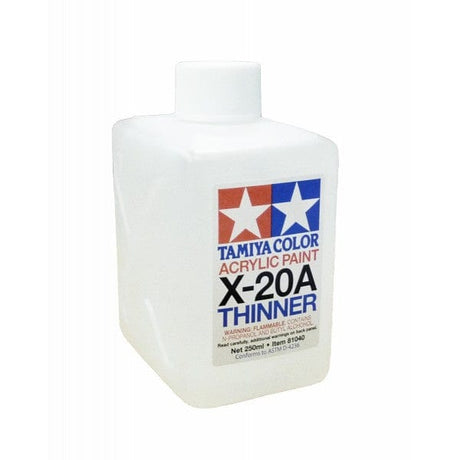 Tamiya X-20A Acrylic Thinners 250ml Tamiya PAINT, BRUSHES & SUPPLIES