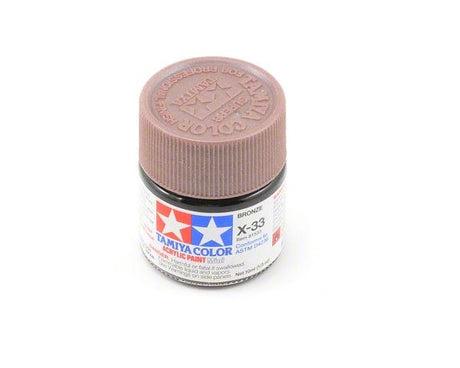 Tamiya X-33 Acrylic Bronze Tamiya PAINT, BRUSHES & SUPPLIES