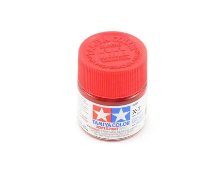 Tamiya X-7 Acrylic Red Tamiya PAINT, BRUSHES & SUPPLIES