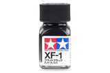 Tamiya XF-1 Enamel Flat Black Tamiya PAINT, BRUSHES & SUPPLIES