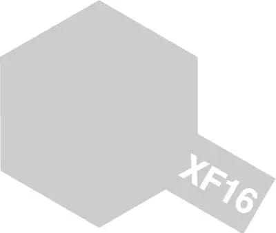 Tamiya XF-16 Enamel Flat Aluminium Tamiya PAINT, BRUSHES & SUPPLIES