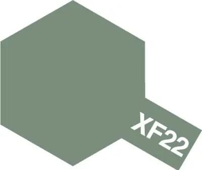Tamiya XF-22 Acrylic Rlm Grey Tamiya PAINT, BRUSHES & SUPPLIES