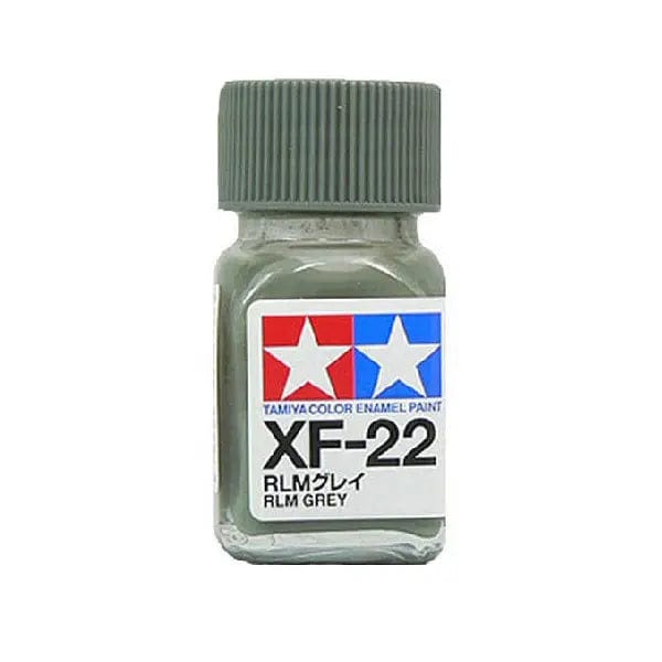 Tamiya XF-22 Enamel Flat Rlm Grey Tamiya PAINT, BRUSHES & SUPPLIES