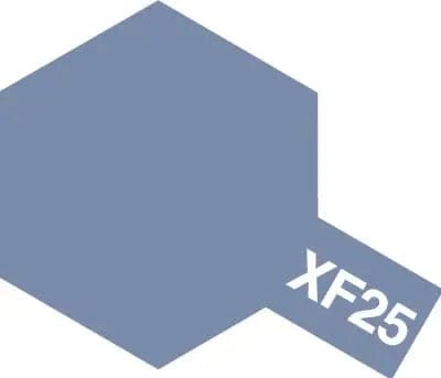 Tamiya XF-25 Enamel Flat Light Sea Grey Tamiya PAINT, BRUSHES & SUPPLIES