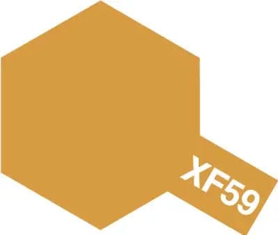 Tamiya XF-59 Enamel Desert Yellow Tamiya PAINT, BRUSHES & SUPPLIES