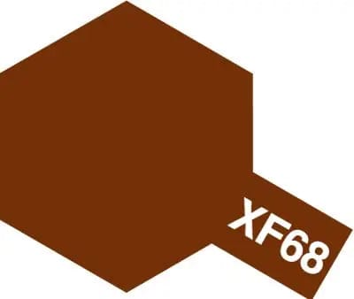 Tamiya XF-68 Acrylic Nato Brown Tamiya PAINT, BRUSHES & SUPPLIES
