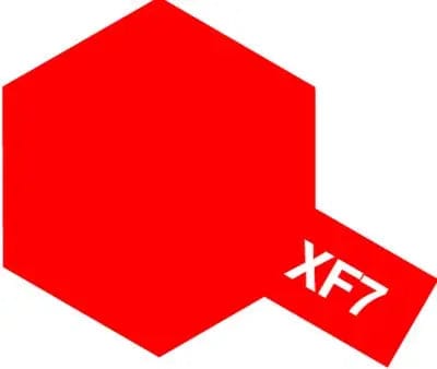 Tamiya XF-7 Enamel Flat Red Tamiya PAINT, BRUSHES & SUPPLIES