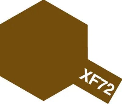 Tamiya XF-72 Acrylic Brown Jgsdf Tamiya PAINT, BRUSHES & SUPPLIES