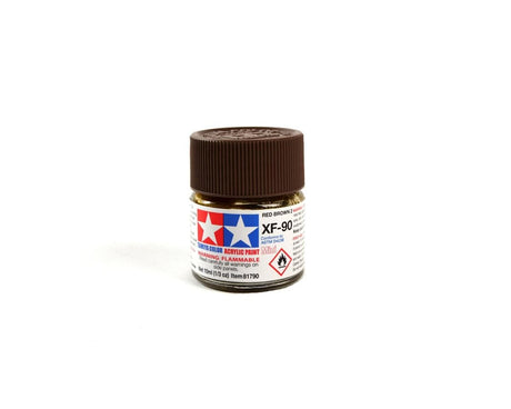Tamiya XF-90 Acrylic Red Brown 2 Tamiya PAINT, BRUSHES & SUPPLIES