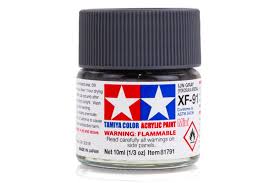 Tamiya XF-91 Acrylic IJN Gray (YA) Tamiya PAINT, BRUSHES & SUPPLIES