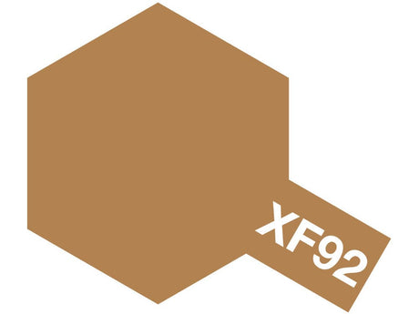 Tamiya XF-92 Acrylic Yellow Brown Acrylic Tamiya PAINT, BRUSHES & SUPPLIES