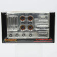 Tarmac 1/64 AL13 Wheels DC 003 - Red/Black - Hobbytech Toys