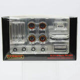 Tarmac 1/64 AL13 Wheels DC 003 - Red/Black - Hobbytech Toys