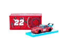 Tarmac 1/64 Mr. Men Little Miss RWB 964 Mr Strong w/container - Hobbytech Toys