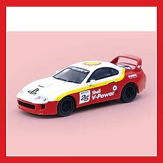 Tarmac 1/64 Toyota Supra RZ 97 Shell x Gran Turismo 7 x Tarmac Works JDM Collection - Hobbytech Toys