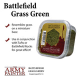 Army Painter BF4113 Grass Green, Flock The Army Painter TRAINS - SCENERY