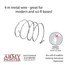 Army Painter BF4118 Razorwire The Army Painter TRAINS - SCENERY