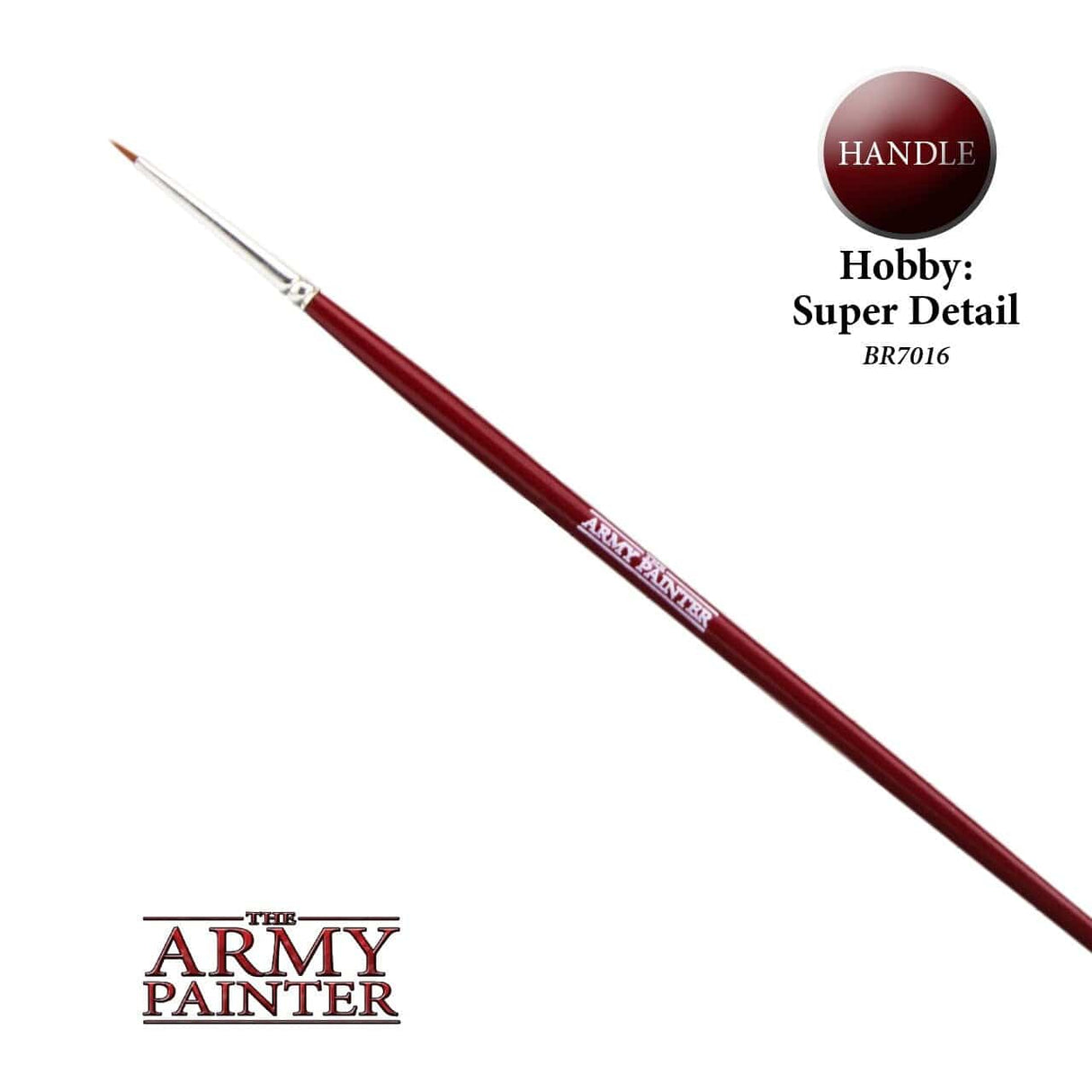 Army Painter BR7016 Hobby Brush: Super Detail Brush The Army Painter PAINT, BRUSHES & SUPPLIES
