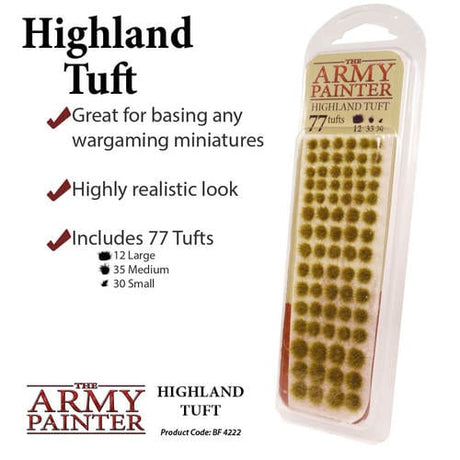 Army Painter BF4222 Highland Tuft The Army Painter TRAINS - SCENERY