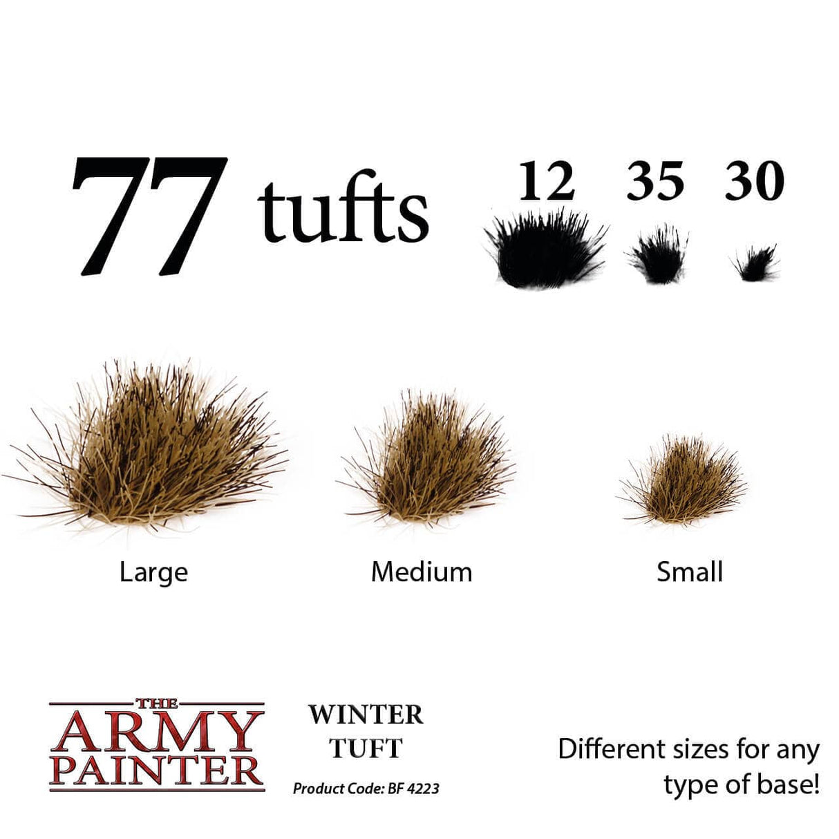 Army Painter BF4223 Winter Tuft The Army Painter TRAINS - SCENERY