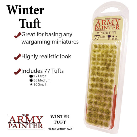 Army Painter BF4223 Winter Tuft The Army Painter TRAINS - SCENERY
