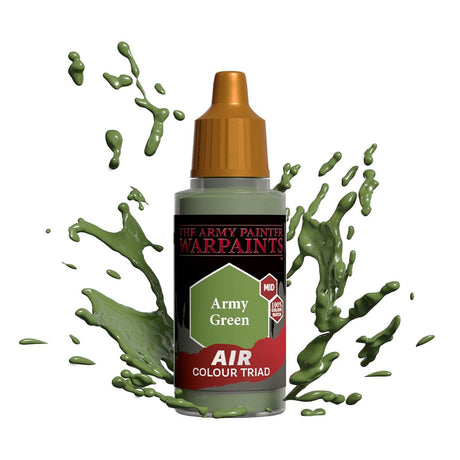 Army Painter AW1110 Warpaints Air Army Green 18ml - Hobbytech Toys
