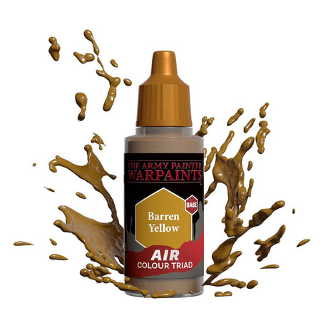 Army Painter AW3121 Warpaints Air Barren Yellow 18ml - Hobbytech Toys