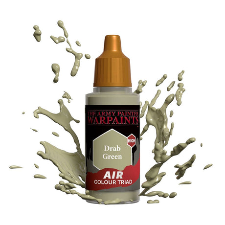 Army Painter AW4110 Warpaints Air Drab Green 18ml - Hobbytech Toys