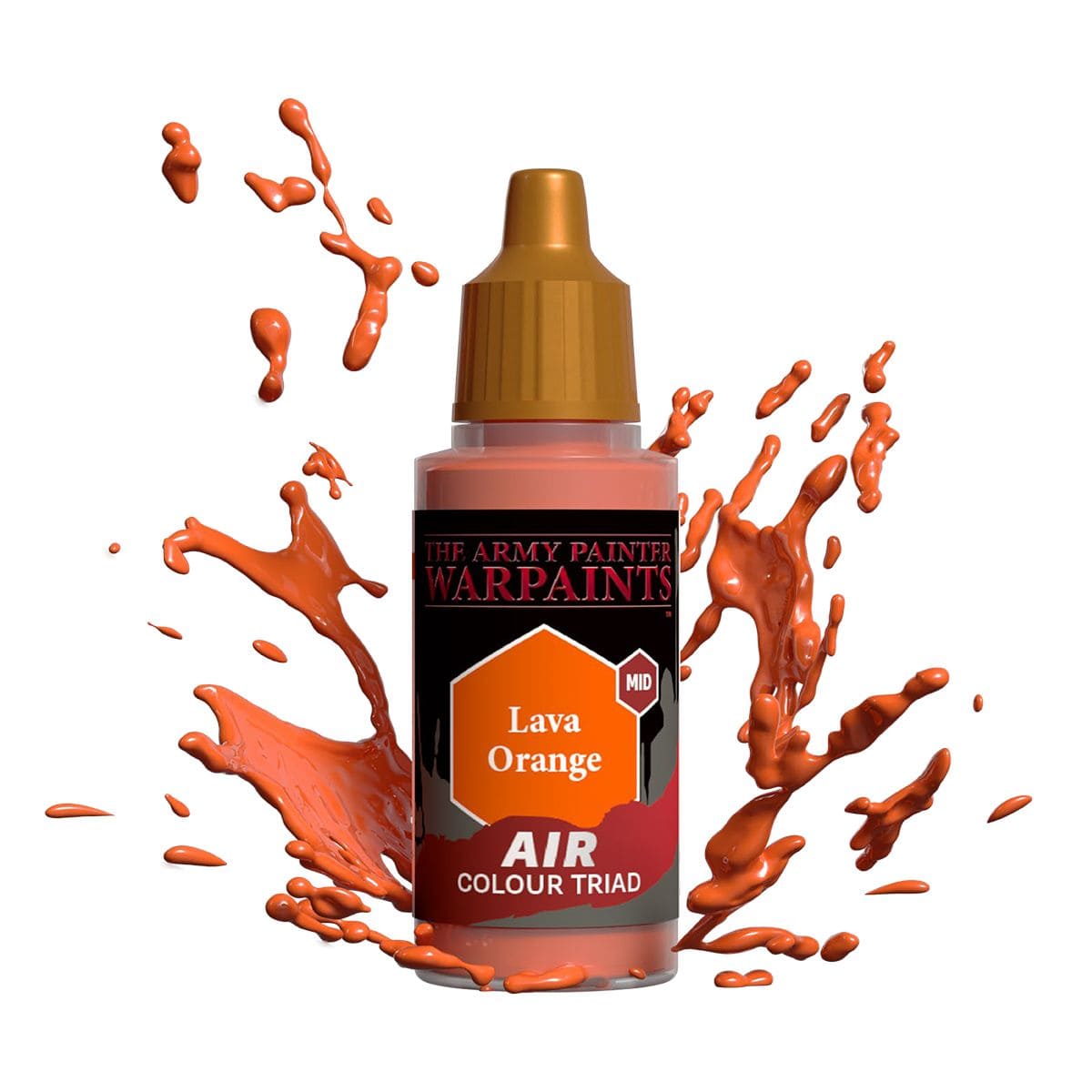 Army Painter AW1106 Warpaints Air Lava Orange 18ml - Hobbytech Toys